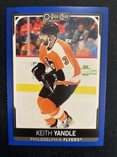 21-22 UD Series 2 Hockey O-Pee-Chee Update Blue SP 604 Keith Yandle