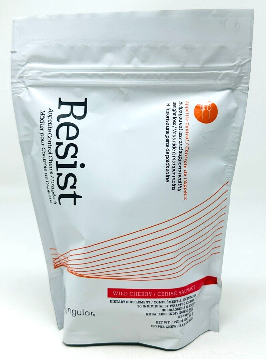 EXP 3/2025 Xyngular Resist Appetite Control Wild Cherry 30 Chews New