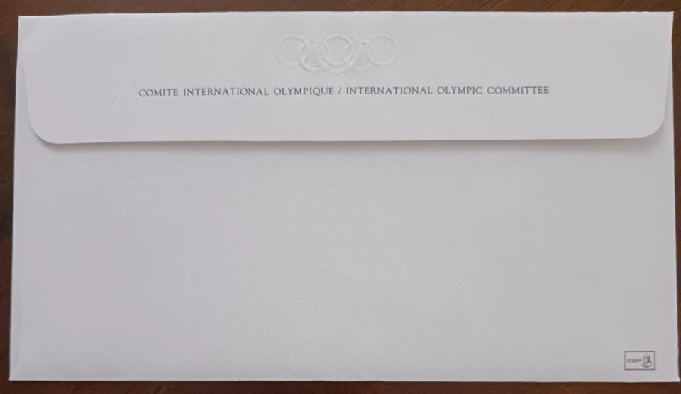 ECUADOR - 1980 - COMITE INTERNATIONAL OLYMPIQUE FDC - Image 2 of 2