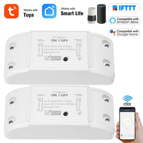 TUYA Smart Life Funkschalter 230V Wireless WiFi Smart Switch F Alexa Google Home - Bild 14 von 17