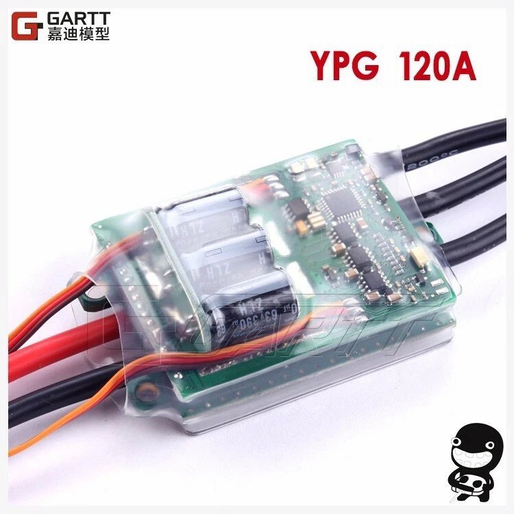YPG HV 120A ESC (4~14S) SBEC Brushless Speed Controller For Trex 700 Helicopter - Image 2 of 2