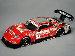 EBBRO 1/43 Motul Autech Nissan Z Super GT500 2007 #22 Finished