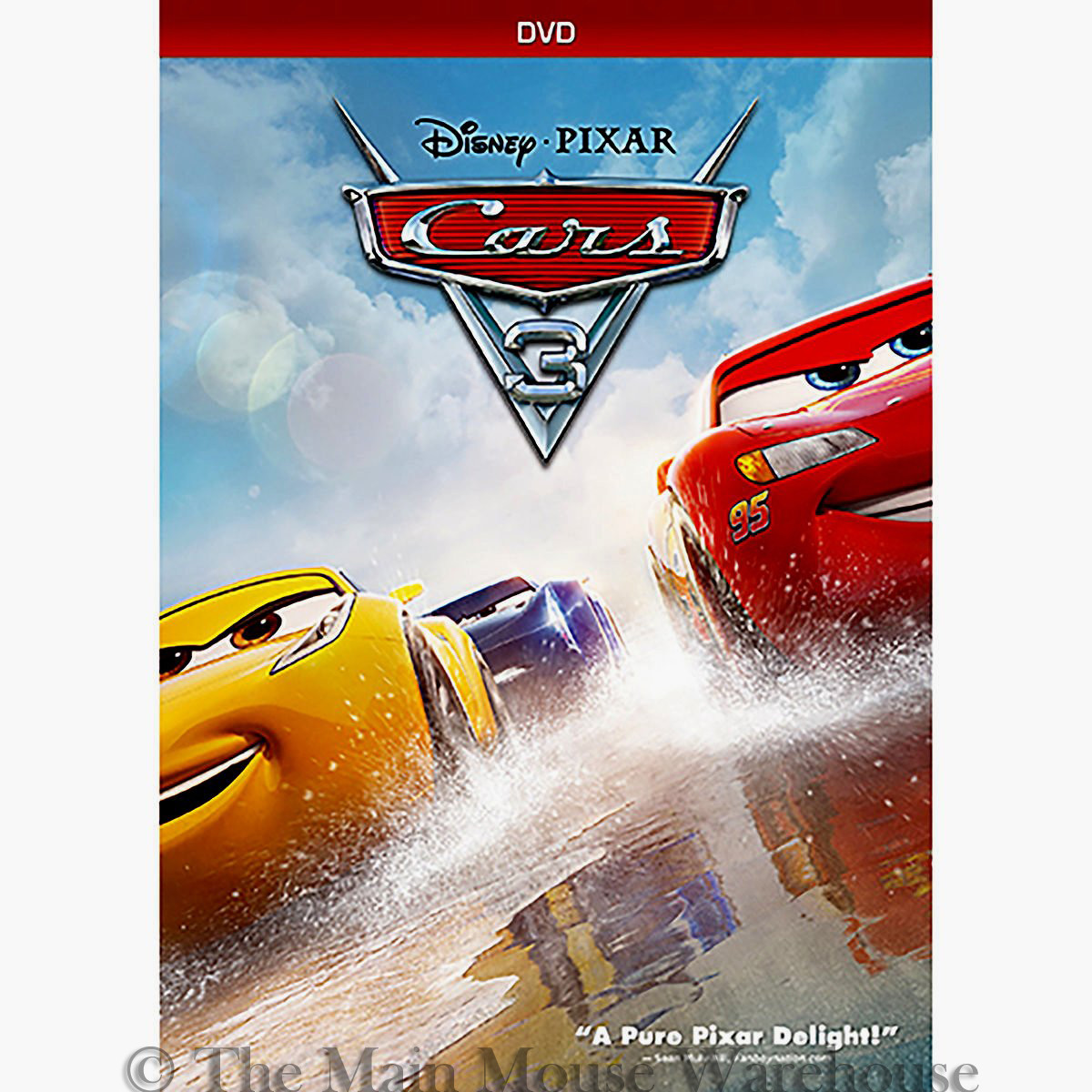 Disney - cottoli　③ DISNEY PIXAR CARS 3 THE MOVIE BRICK YARDLEY #24 VITOLINE