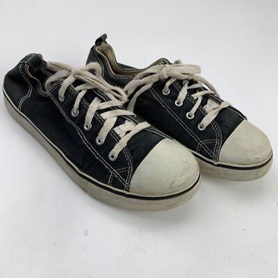 Faded Glory Canvas Sneakers Boys Shoes Size 4