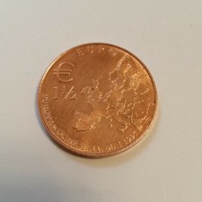 Medaille 1 1/2 Euro Europawoche 3.-11. Mai 1997 31 mm&nbsp; &nbsp; 2