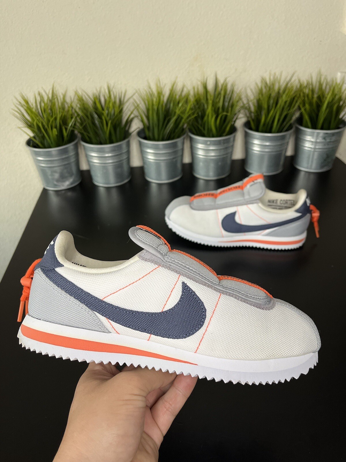 Nike Cortez Basic Slip Kendrick Lamar White AV2950-100 Mens Size 6 Rare  Grail | eBay