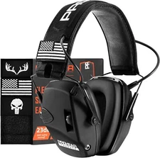 PROHEAR Electronic Ear Protection for Shooting with 4X Sound Amplification, Gun