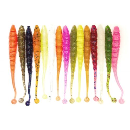 MOLIX SATOR WORM 2.5" Soft Floating Lure Aroma Jig Rockfish Dropshot Wacky - Picture 1 of 15