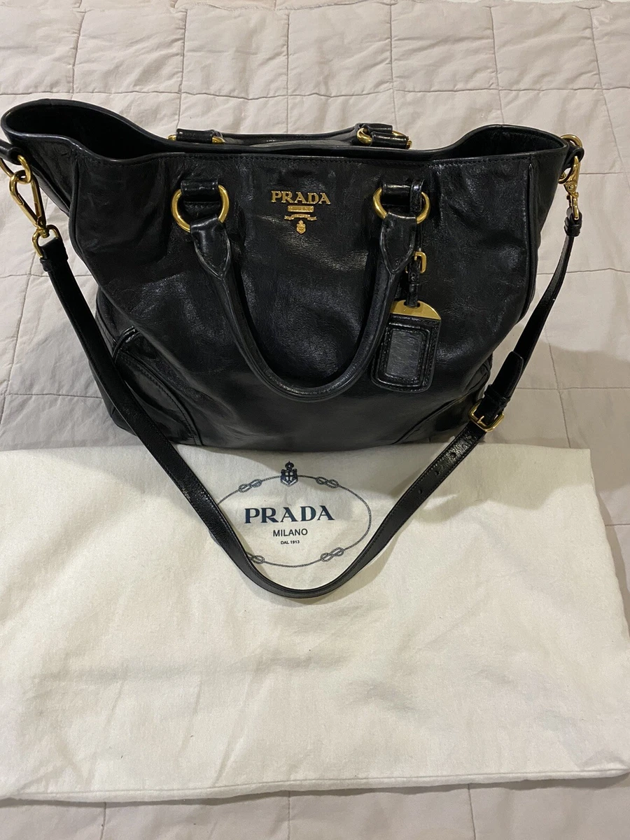 Prada Vitello Shine Bag | eBay