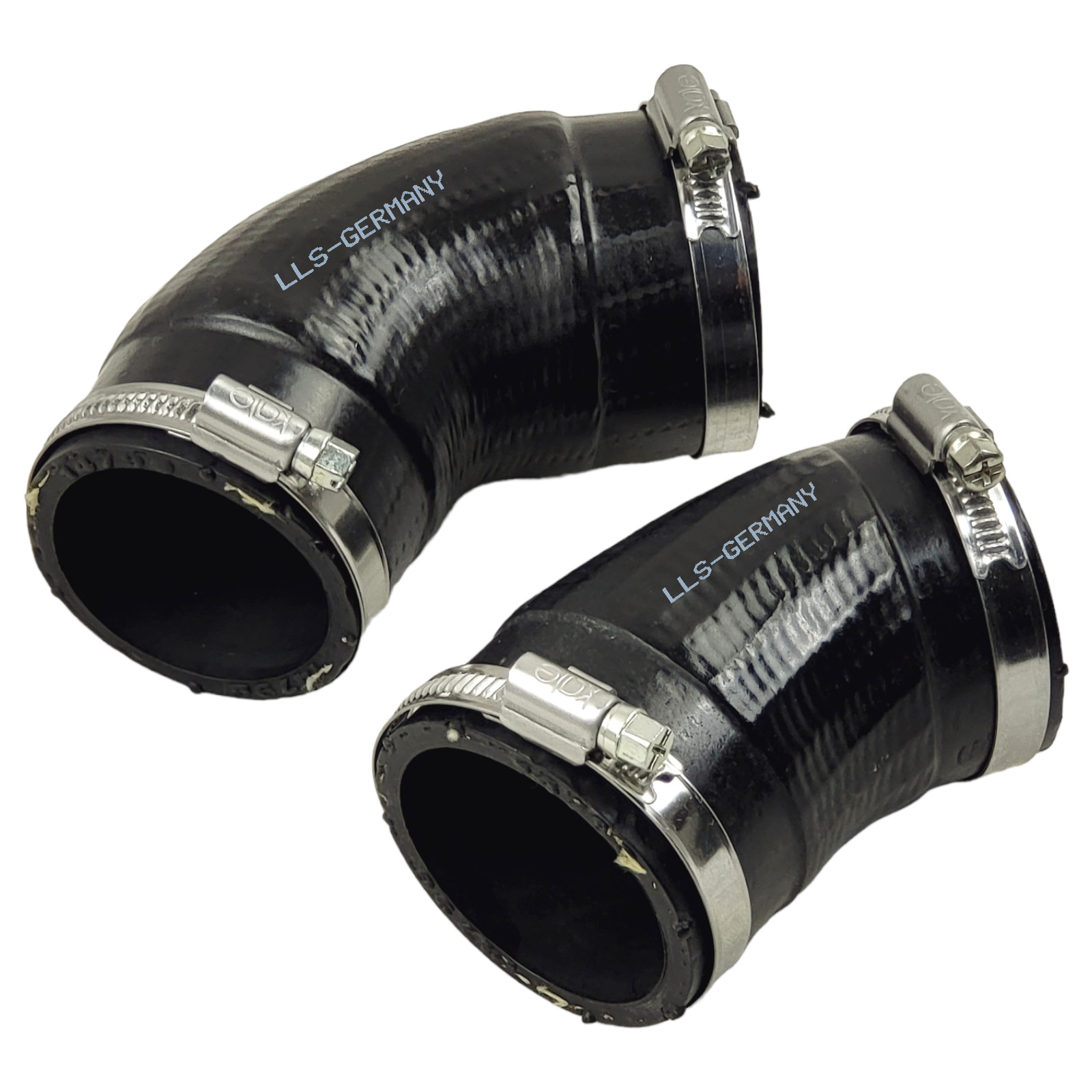 2x Turbo Intercooler Hose for PEUGEOT BOXER Bus Box Flatbed 3.0 HDI 0382.QP