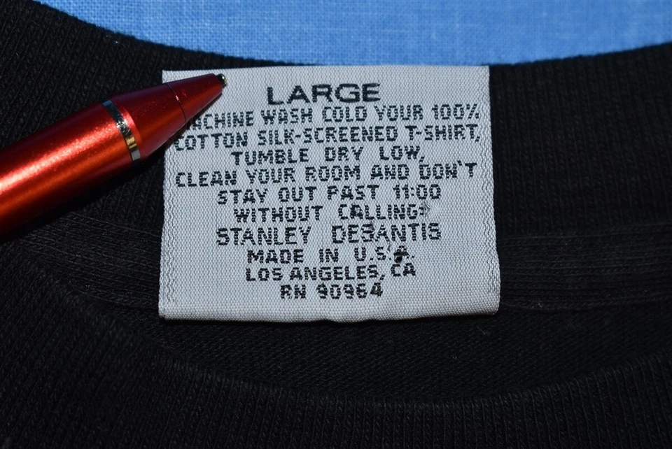 Винтажная футболка 90-х 3RD ROCK FROM SUN TV SHOW ПРОМО ЛОГОТИП STANLEY DESANTIS 1996 L - Изображение 4 из 4