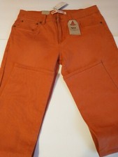 Levi's 511 Slim Fit Boys Jeans 29x29 18 Reg Orange Stretch 48