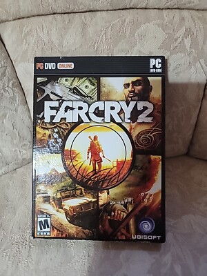 SEALED Far Cry 2 GameStop Pre-Order Edition PC DVD Slipcover 6 Bonus Missions 