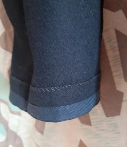 WW2 Original GERMAN ELITE ARMY BLACK TROUSERS - Picture 10 of 11