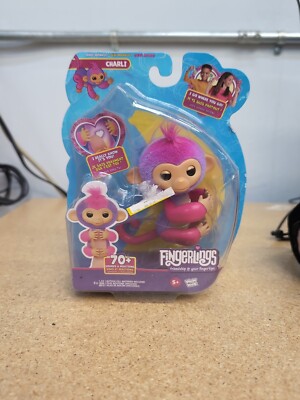 Wow Wee Fingerlings Charli Interactive Monkey Toy Adorable Pet