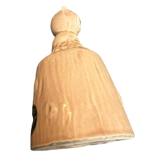 Vintage Josef Originals Owl Bell Ceramic Wood Grain Japan Cute Collectible - Picture 3 of 8