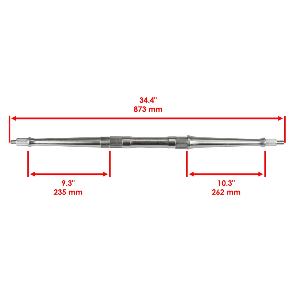 Eje trasero para Yamaha Warrior 350 YFM350X YFM350 X YFM 350 X 1987-2004 Foto 2 de 4