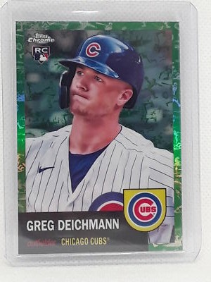 Greg Deichmann 2022 Topps Chrome Plat Anniv. - Toile White/Green  RC (98/99)