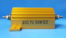 1 pc- Power Resistor 110CH-0.01-1 , Pacific, 0.01 ohm, 1 , 100W, wire wound