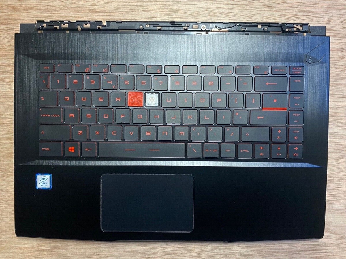 MSI GF65 Thin MS-9SD Series BACKLIT UK Keyboard Key Hinges