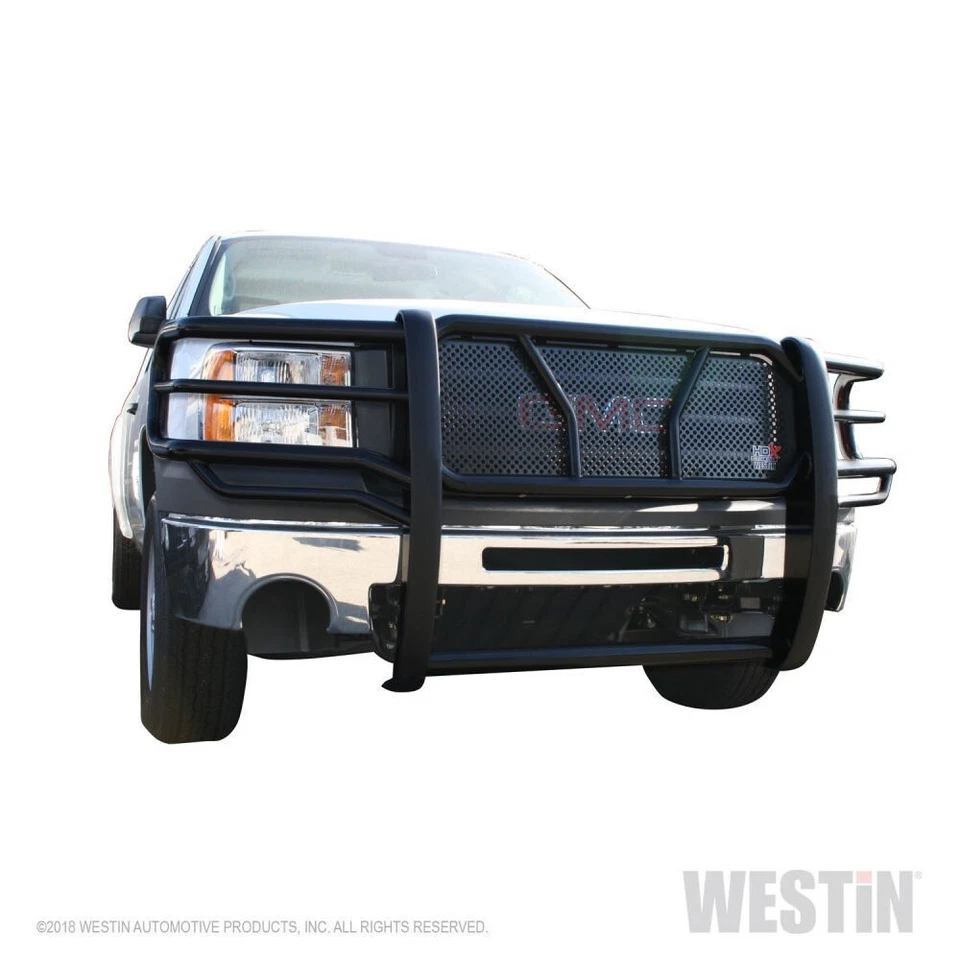 Westin 57-2295 Black HDX Grille Guard for 2007-2013 GMC Sierra 1500 Foto 2 de 4