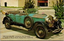 1925 McFarlane Jack Dempsey O'hara Datsun Inc Dealer Card Livonia MI