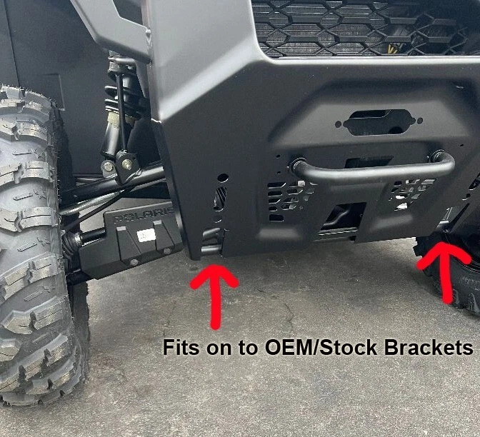 Polaris 1000 Ranger XP Snow Plow Kit 72" Steel Blade 2018-2026 UTV SXS Crew Foto 4 de 4