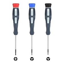 3x Steel Triwing Screwdriver Repair Tool Kit for Nintendo Switch Console Joy-Con