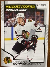 20-21 UD Series 2 Hockey Opee Chee Marquee Rookies 646 MacKenzie Entwistle