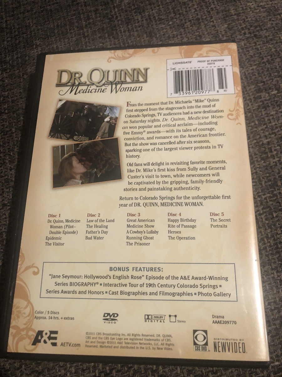 Dr. Quinn Medicine Woman: The Complete Season 1 - DVD- Used