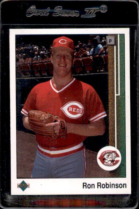 1989 Upper Deck #187 Ron Robinson Cincinnati Reds - Nice Card! | eBay