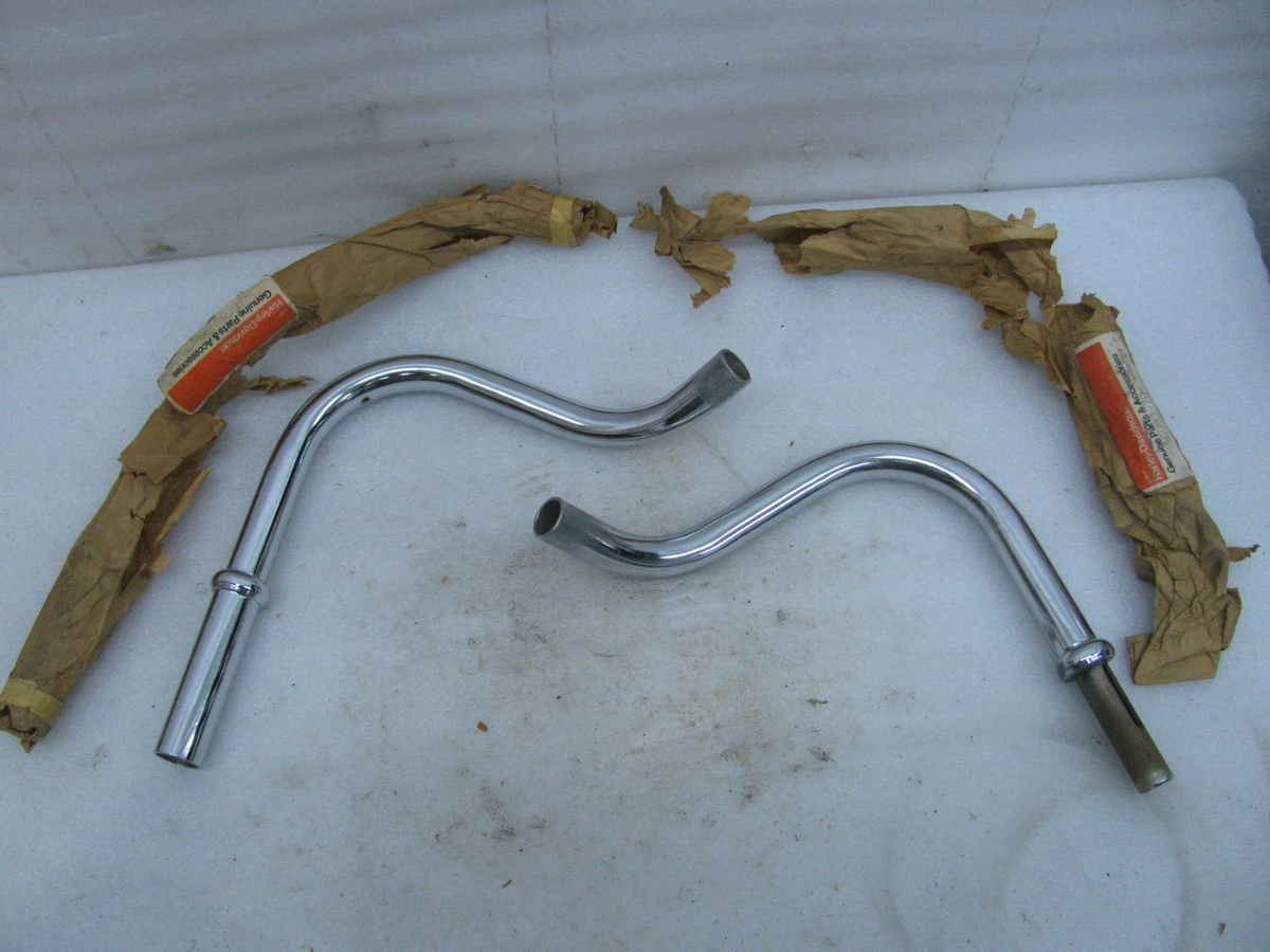 黄金の小槌 NOS Harley Davidson Buckhorn Handlebars 56093-70 56084-73 FX