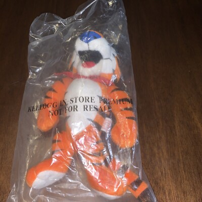 Vintage 1997 Tony der Tiger 9 Zoll Plüschtier Kellogg s Werbe-Stofftier Stofftier S7