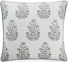 Lacourte Floral 20 Square Decorative Pillow - Yellow