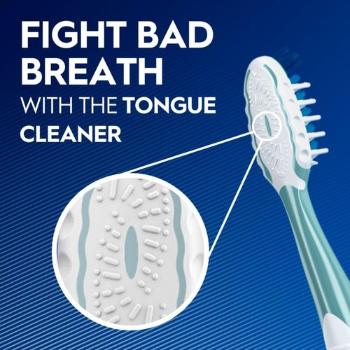 🔥✅ Oral-B CrossAction Cepillos de dientes suaves todo en uno eliminación profunda de placa 6 unidades - Imagen 3 de 7