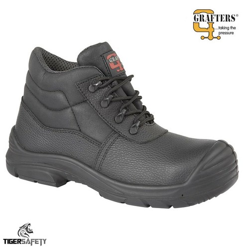 grafters wide fit safety boots
