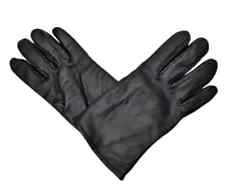 New Black Sheepskin Officers Dress Gloves w/ Poly/Wool Lining mocinc1982 