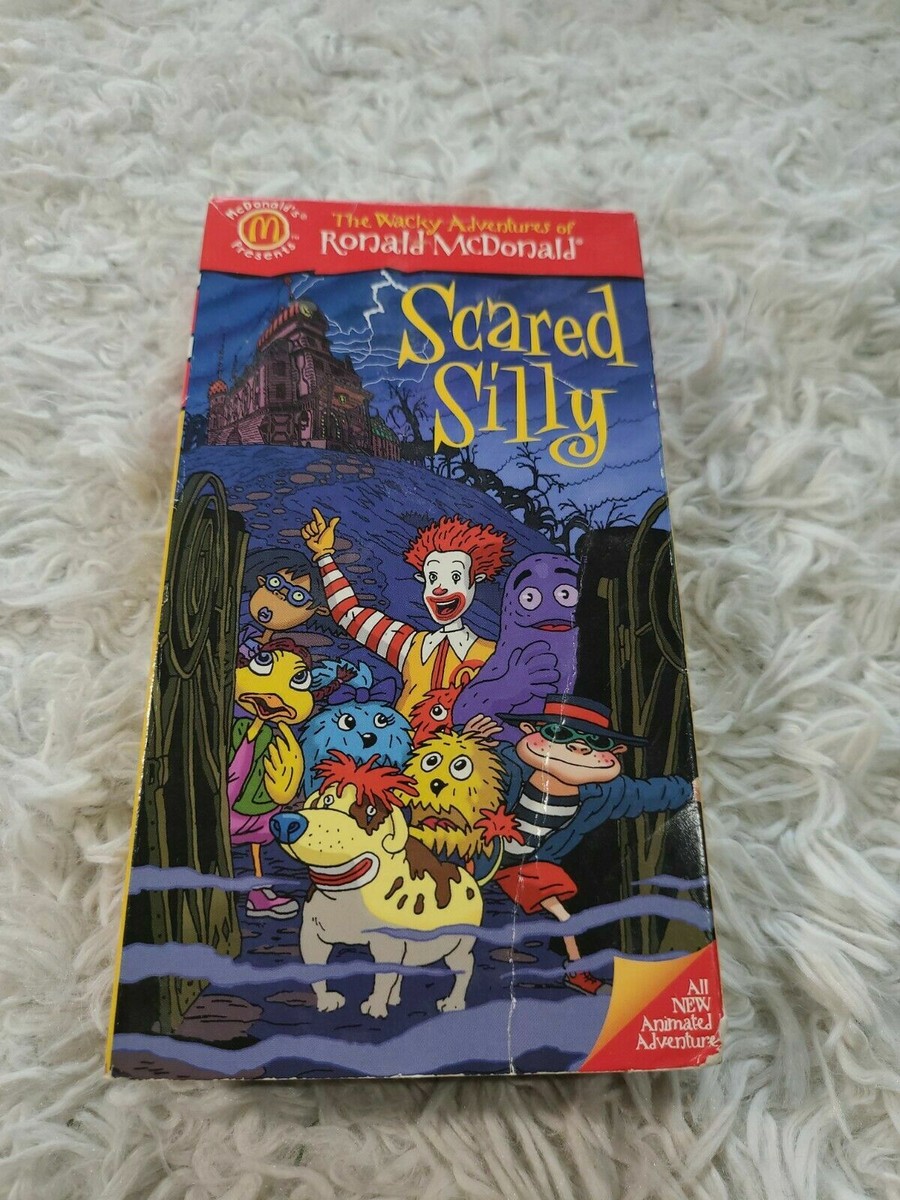 激レア!! 風の大陸　VHS The Wacky Adventures of Ronald McDonald Scared Silly-VHS | eBay