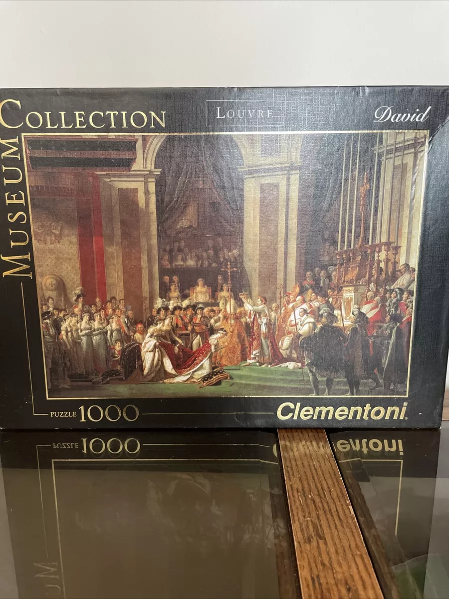 Museum Collection Louvre David 1000 Pcs. Puzzle Clementoni Napolean Complete