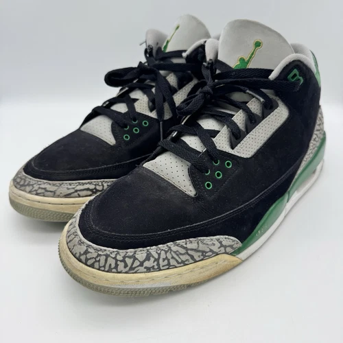 NIKE AIR JORDAN 3 RETRO OG PINE GREEN SZ 13 AUTHENTIC CLEAN VTG HTF (CT8532-030)