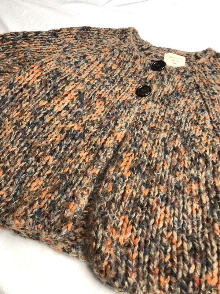 Cárdigan Suéter Relatividad Pequeño Crop Mujer Tejido Botón Talla Mediana Multicolor Foto 2 de 4