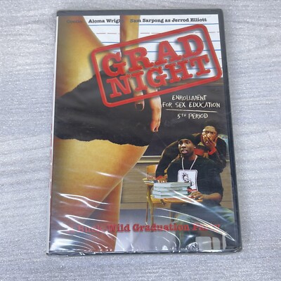 Grad Night (DVD, 2005) Coolio Aloma Wright Sam Sarpong New SEALED!