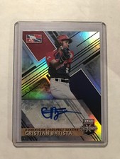 2019 Elite Extra Edition Status Autograph Cristian Batista Auto Dominican #184