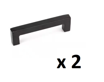 *LOT OF 2* Richelieu Sheffield 5-1/16 in. Matte Black Rectangular Barn Door Pull