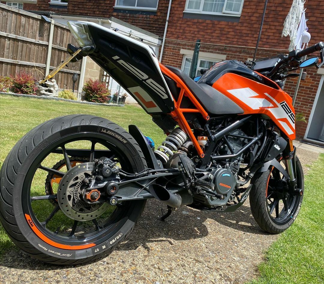 KTM Duke 390 2021-2023 GP-S1 Slash Cut Race Trim GP Exhaust
