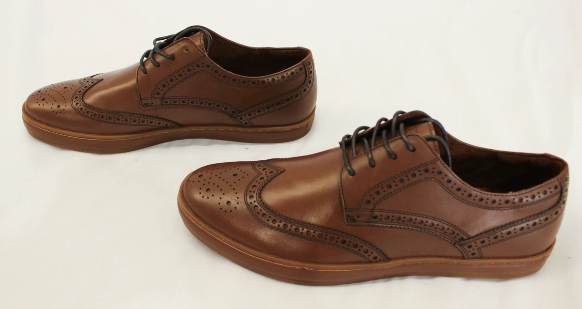 Awearness Kenneth Cole Men s Barker Wingtip Leather Sneakers LV5