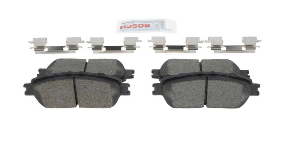 Juego de pastillas de freno de disco delanteras BOSCH para ES300 ES330 AVALON CAMRY SIENNA SOLARA TACOMA Foto 4 de 4