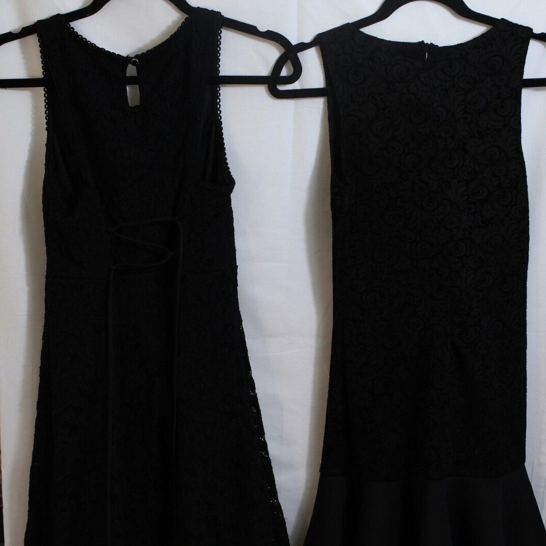 black satin off shoulder dress Ivy Satin Off The Shoulder Mini Dress Black / L