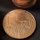 🔥 BITCOIN Design 1 oz .999 Fine COPPER Round TUBE of 20 Crypto Bullion 🔥 — photo 7