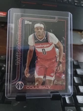 2025-26 NBA Topps Basketball Bilal Coulibaly Black Crackleboard Parallel /10
